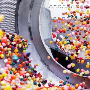 Thousands of jelly beans