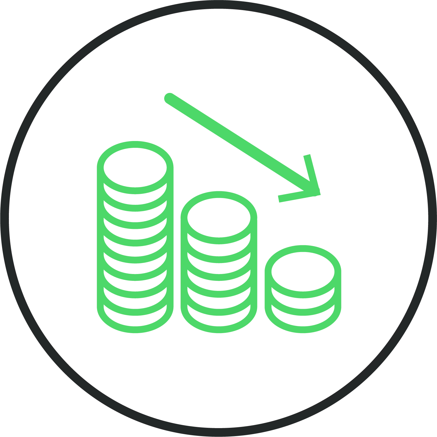 Reduced Costs icon Reduced Costs