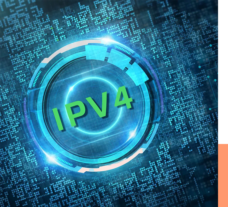 IPv4 address leasing with GTT