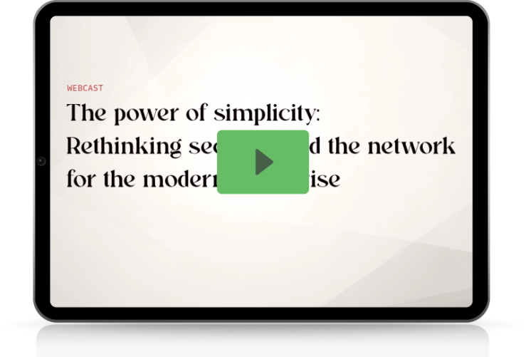 The power of simplicity webinar cover