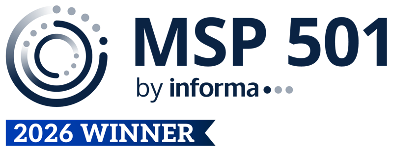 MSP 501 by Informa 2026 Winner badge